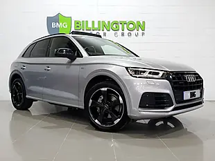 Used 2020 Audi Q5 Black Edition Silver - Interior and Exterior details 9