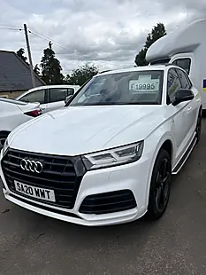 Used 2020 Audi Q5 Black Edition White - Interior and Exterior details 2