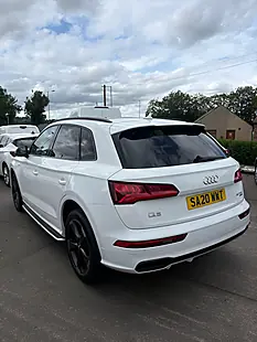 Used 2020 Audi Q5 Black Edition White - Interior and Exterior details 4