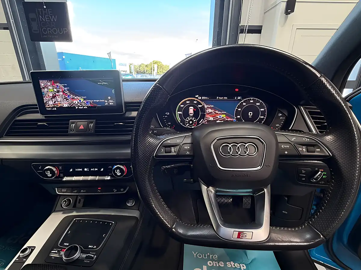 Used 2020 Audi Q5 S Line Competition Blue - Interior and Exterior details 19