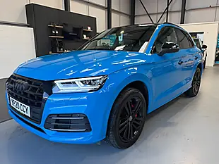 Used 2020 Audi Q5 S Line Competition Blue - Interior and Exterior details 3