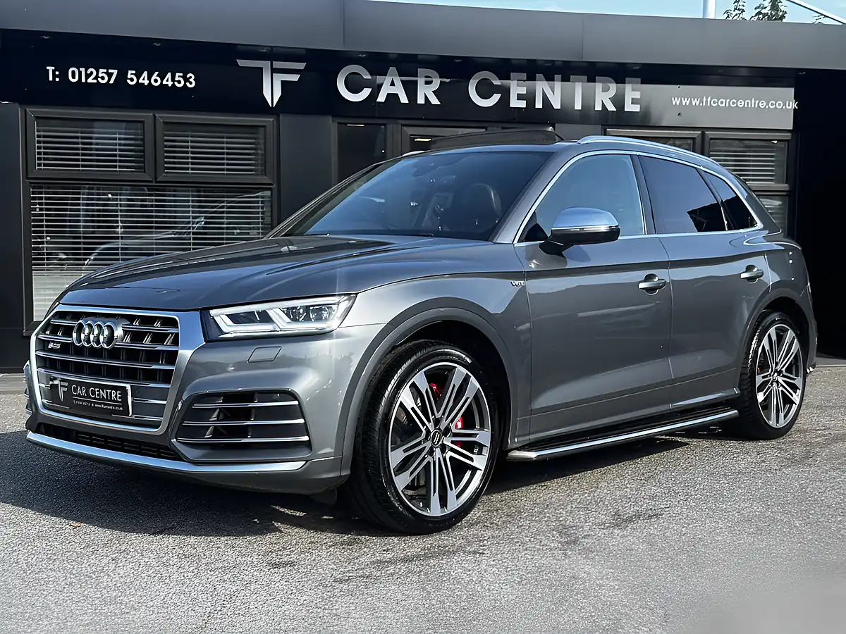 Used 2020 Audi Q5 SQ5 Grey - Front View