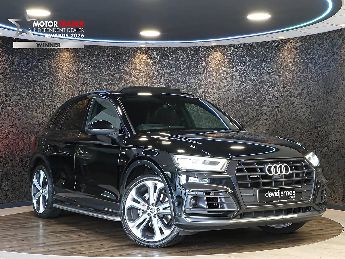 Used 2020 Audi Q5 Vorsprung Black - Front View
