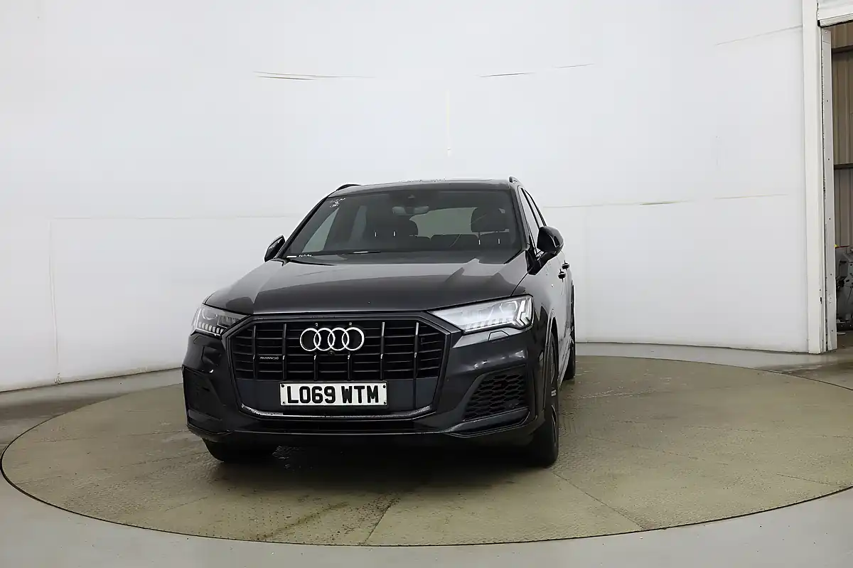Used 2020 Audi Q7 Black Edition Black - Interior and Exterior details 2