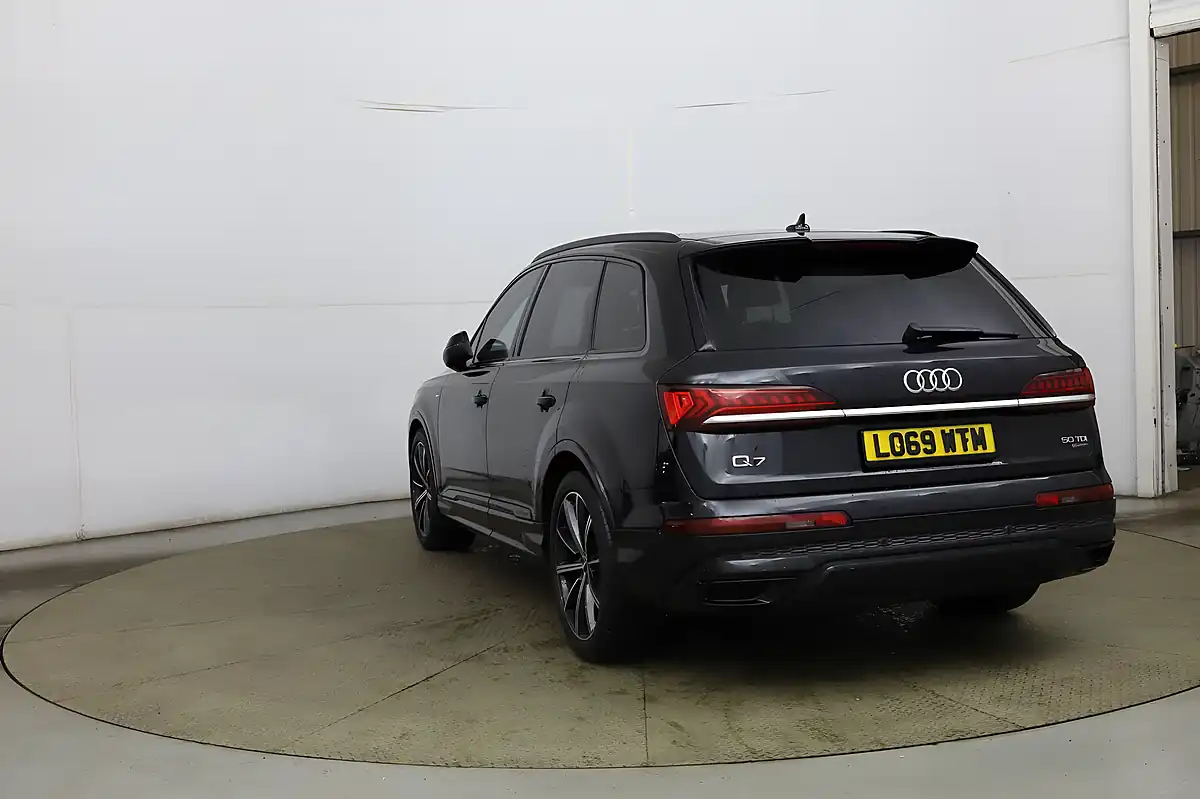 Used 2020 Audi Q7 Black Edition Black - Interior and Exterior details 5