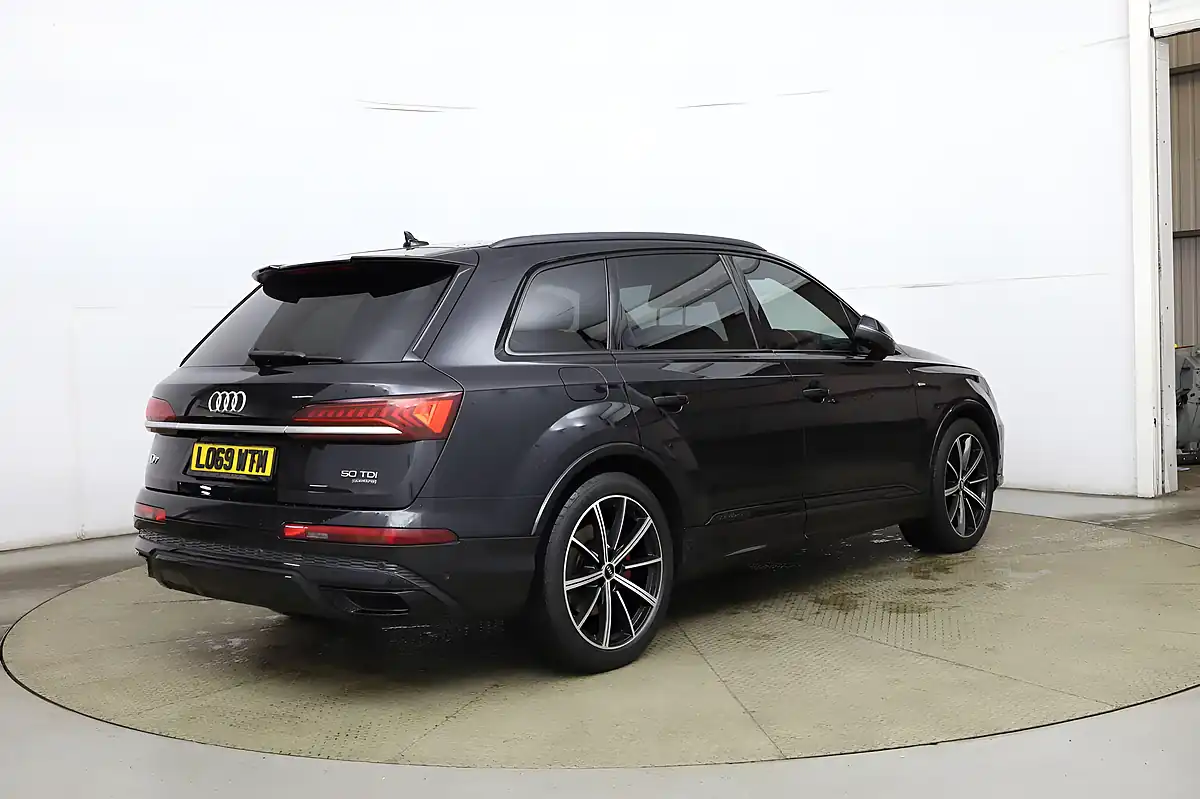Used 2020 Audi Q7 Black Edition Black - Interior and Exterior details 6