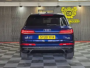 Used 2020 Audi Q7 Black Edition Blue - Interior and Exterior details 4