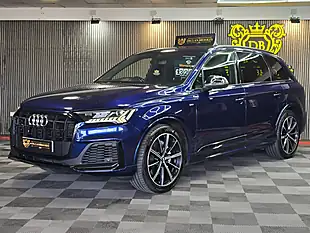Used 2020 Audi Q7 Black Edition Blue - Interior and Exterior details 7