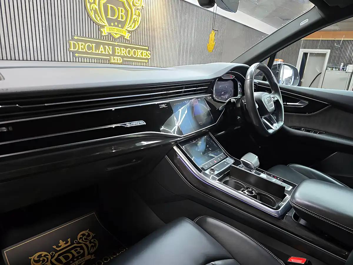 Used 2020 Audi Q7 Black Edition Blue - Interior and Exterior details 9
