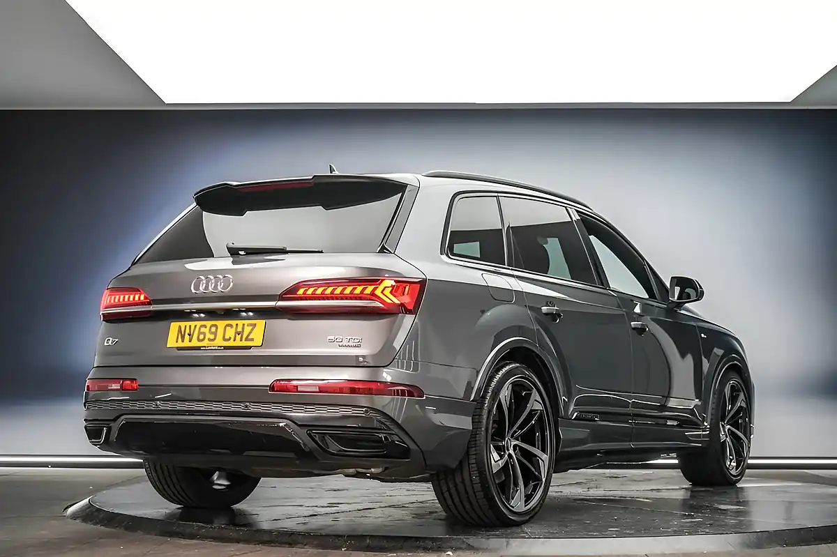 Used 2020 Audi Q7 Black Edition Grey - Interior and Exterior details 3