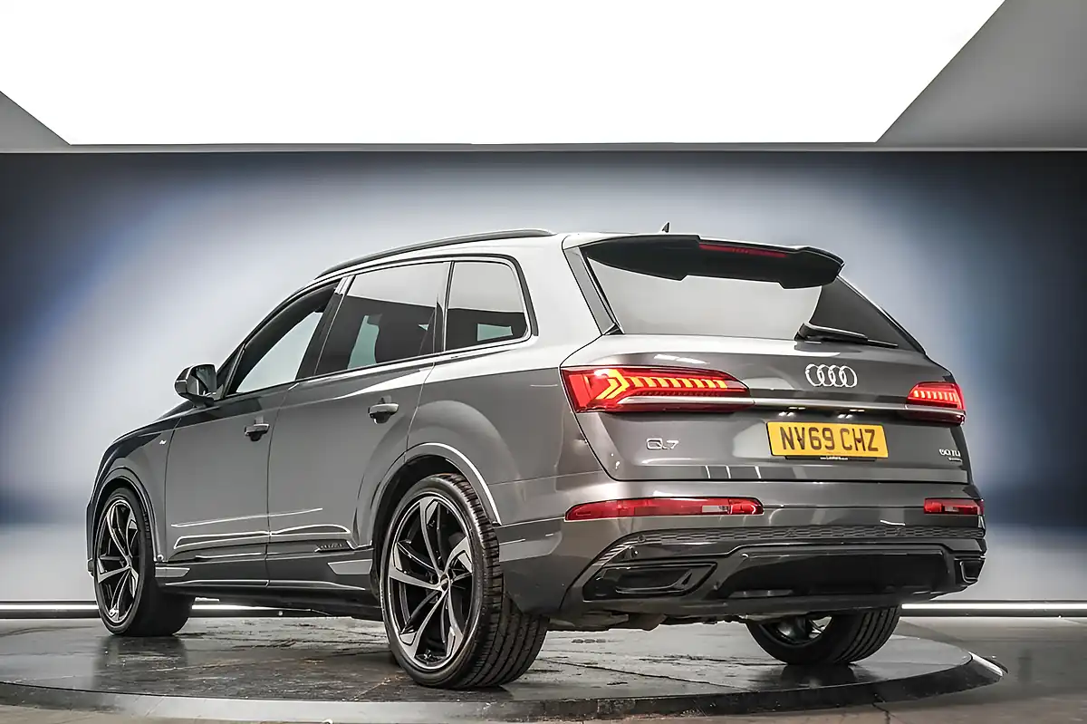 Used 2020 Audi Q7 Black Edition Grey - Interior and Exterior details 7