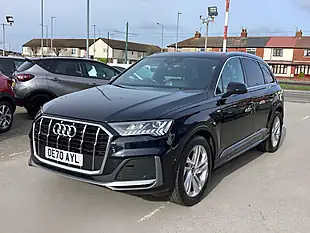 Used 2020 Audi Q7 S Line Black - Interior and Exterior details 2