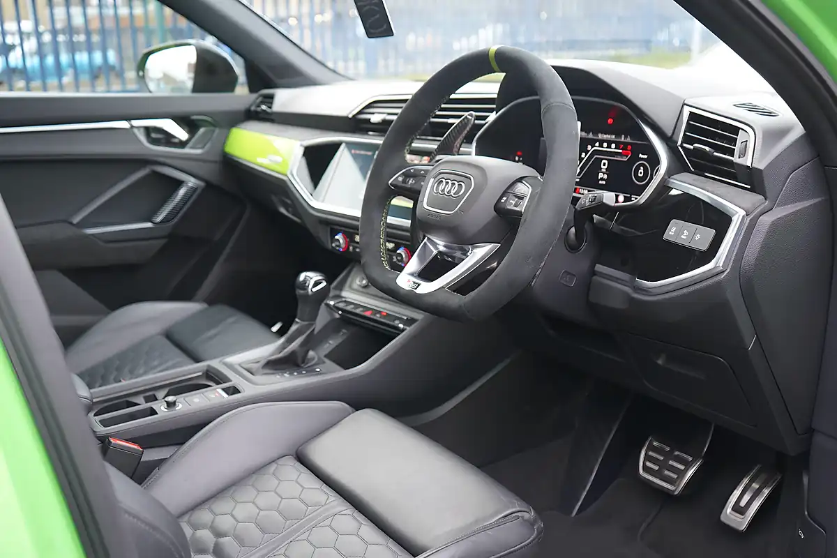 Used 2020 Audi RS Q3 Sport Edition Sportback Kyalami Green - Interior and Exterior details 13