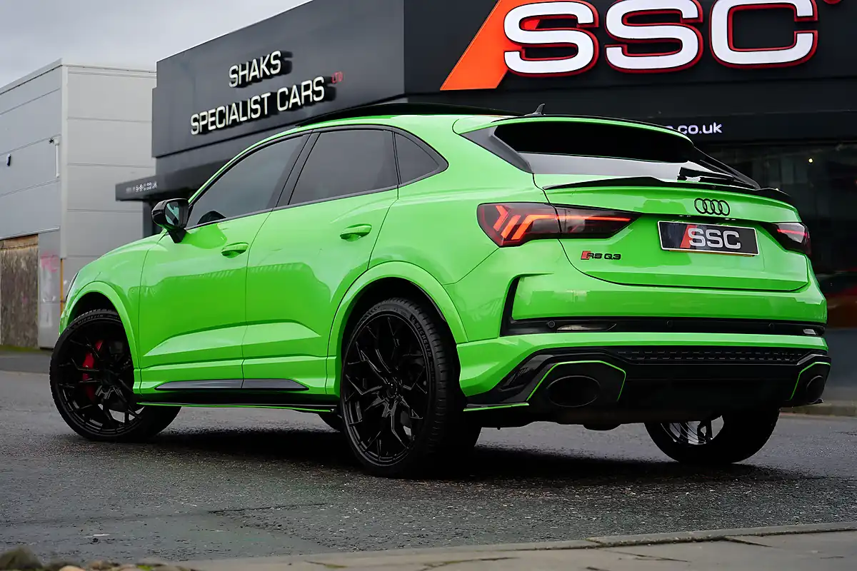 Used 2020 Audi RS Q3 Sport Edition Sportback Kyalami Green - Interior and Exterior details 2