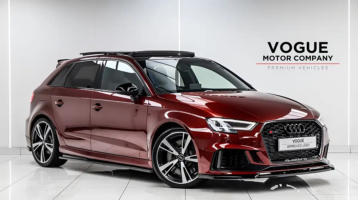 Used 2020 Audi RS3 Audi Sport Edition Red - Front View