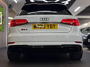 Used 2020 Audi RS3 Audi Sport Edition White - Interior and Exterior details 11