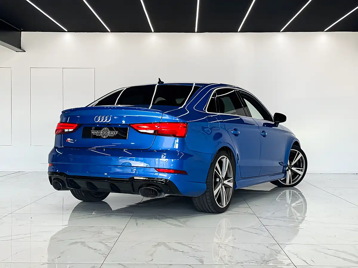 Used 2020 Audi RS3 Saloon Blue - Interior and Exterior details 5