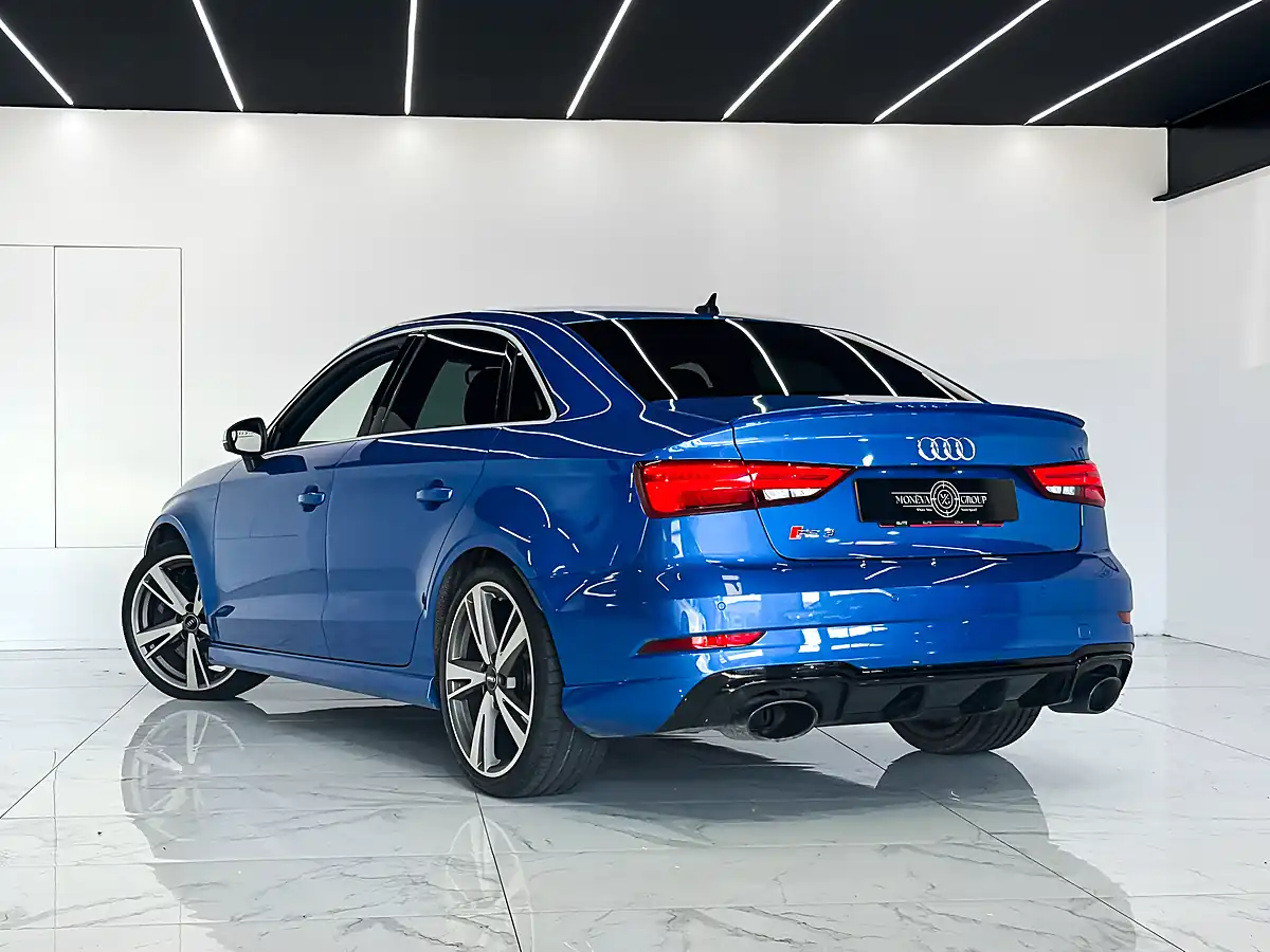 Used 2020 Audi RS3 Saloon Blue - Interior and Exterior details 6