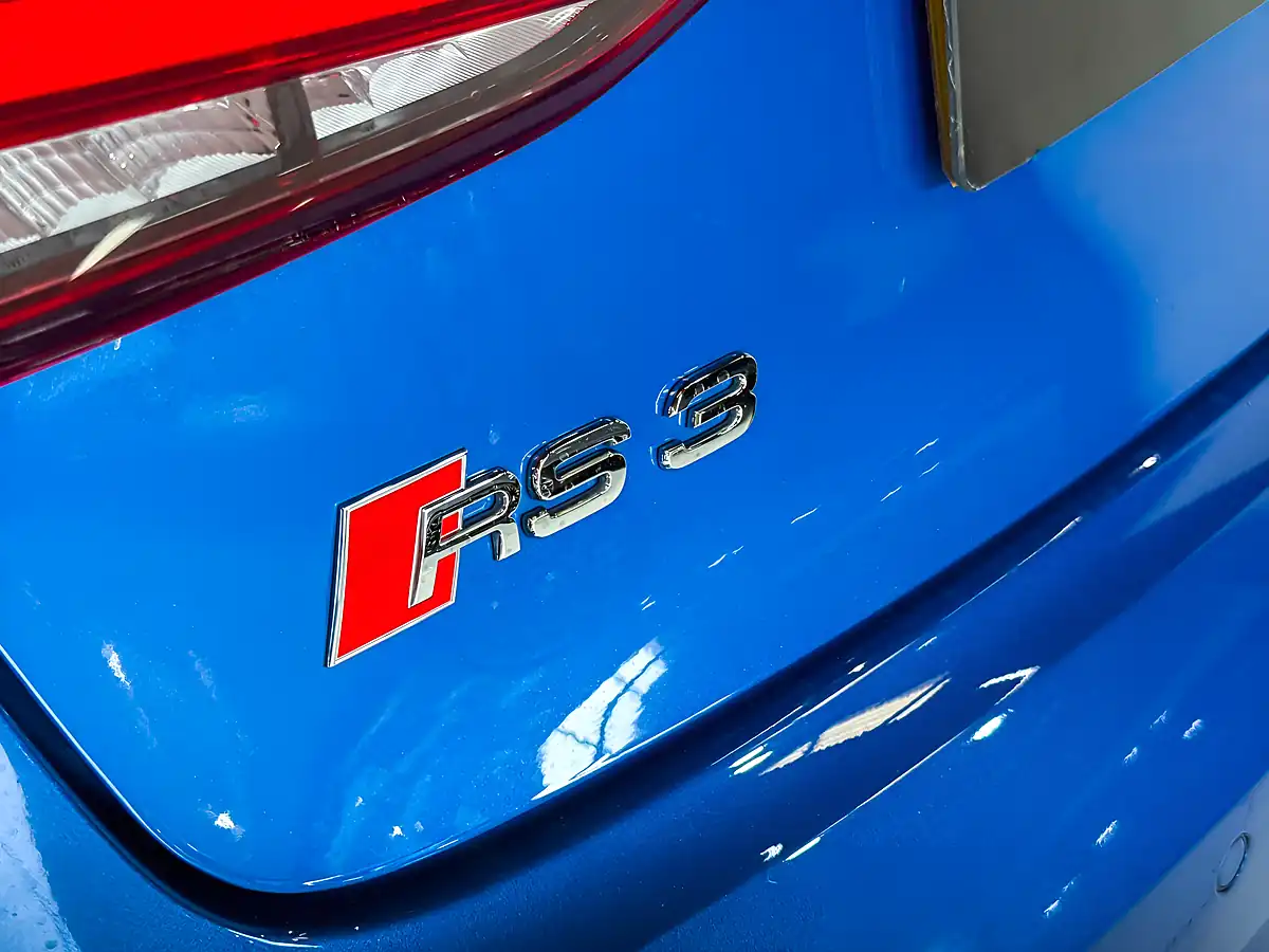 Used 2020 Audi RS3 Saloon Blue - Interior and Exterior details 8