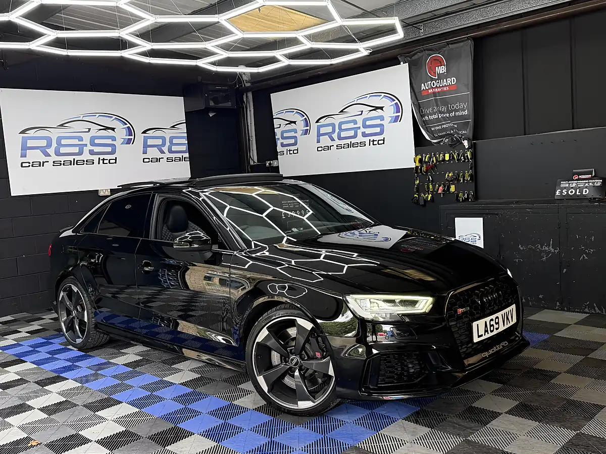Used 2020 Audi RS3 Sport Edition Black - Front View