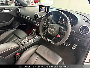 Used 2020 Audi RS3 Sport Edition White - Interior and Exterior details 10