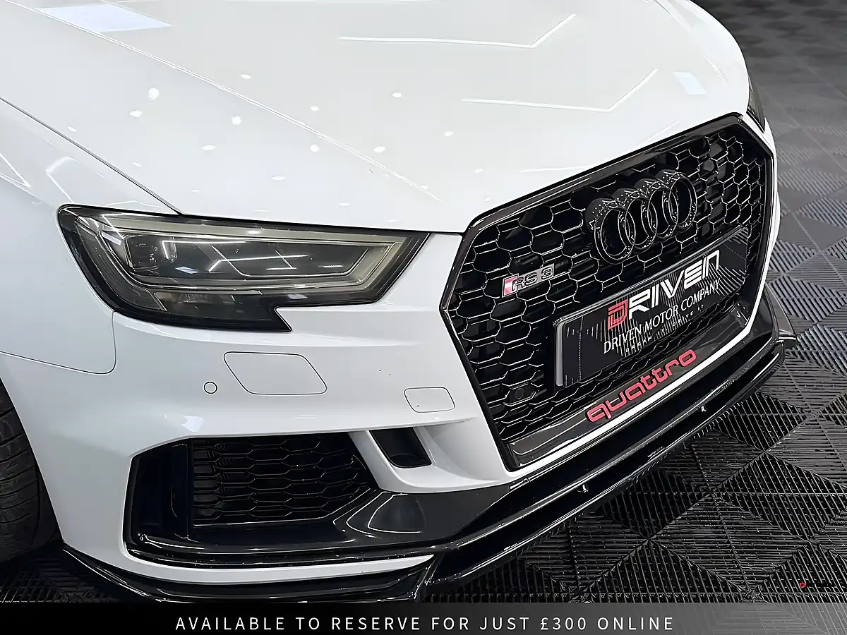 Used 2020 Audi RS3 Sport Edition White - Interior and Exterior details 16