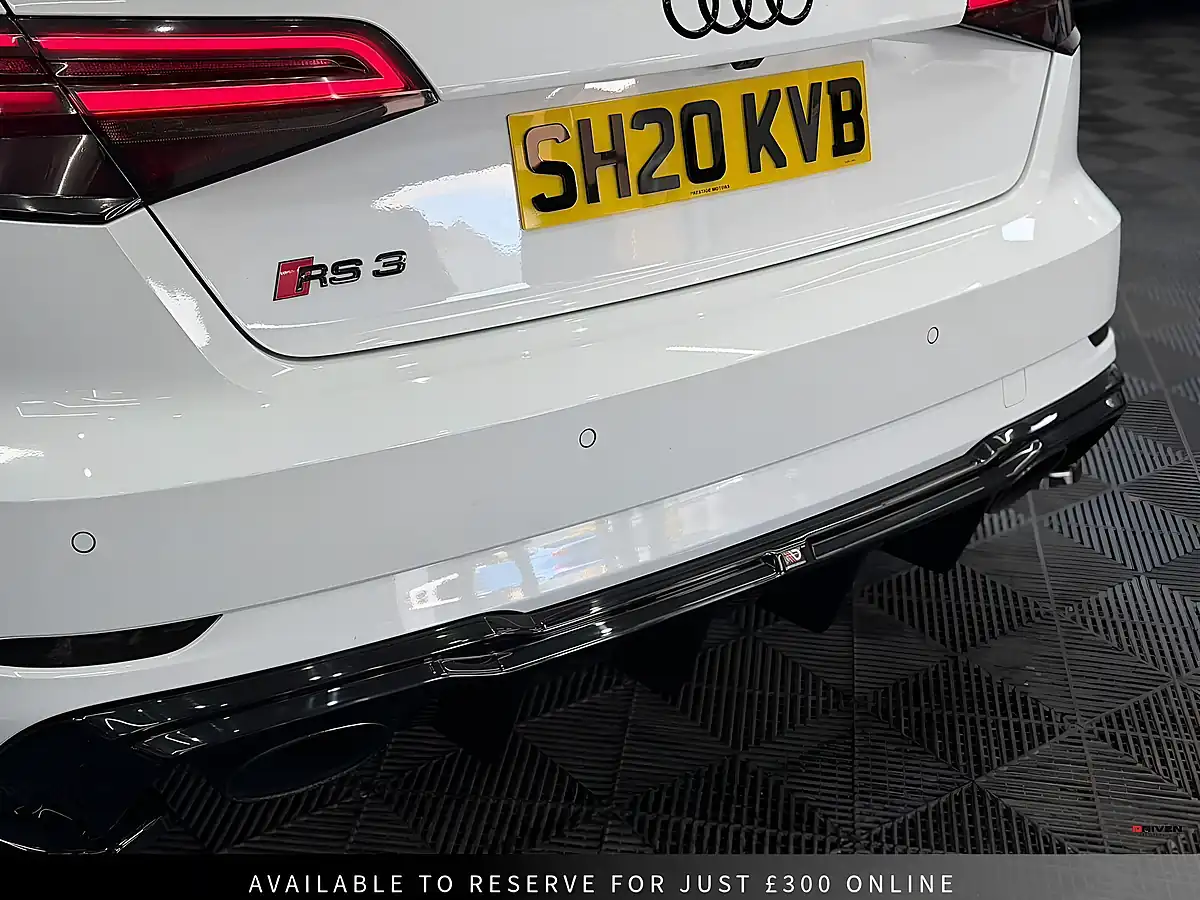 Used 2020 Audi RS3 Sport Edition White - Interior and Exterior details 19
