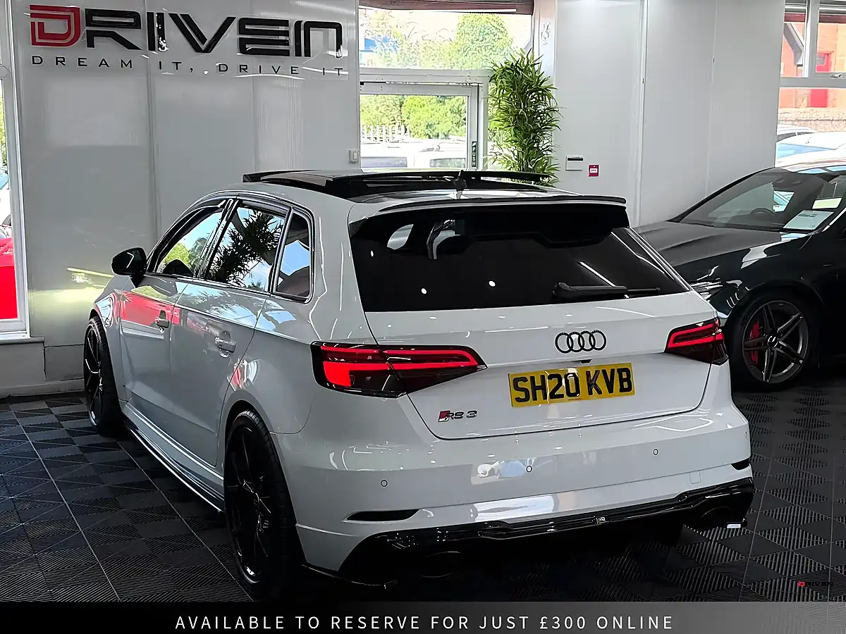 Used 2020 Audi RS3 Sport Edition White - Interior and Exterior details 2
