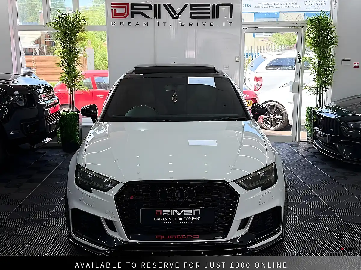 Used 2020 Audi RS3 Sport Edition White - Interior and Exterior details 3