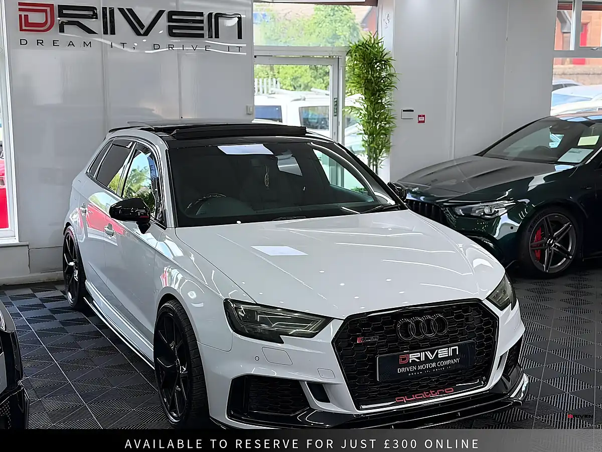Used 2020 Audi RS3 Sport Edition White - Interior and Exterior details 6