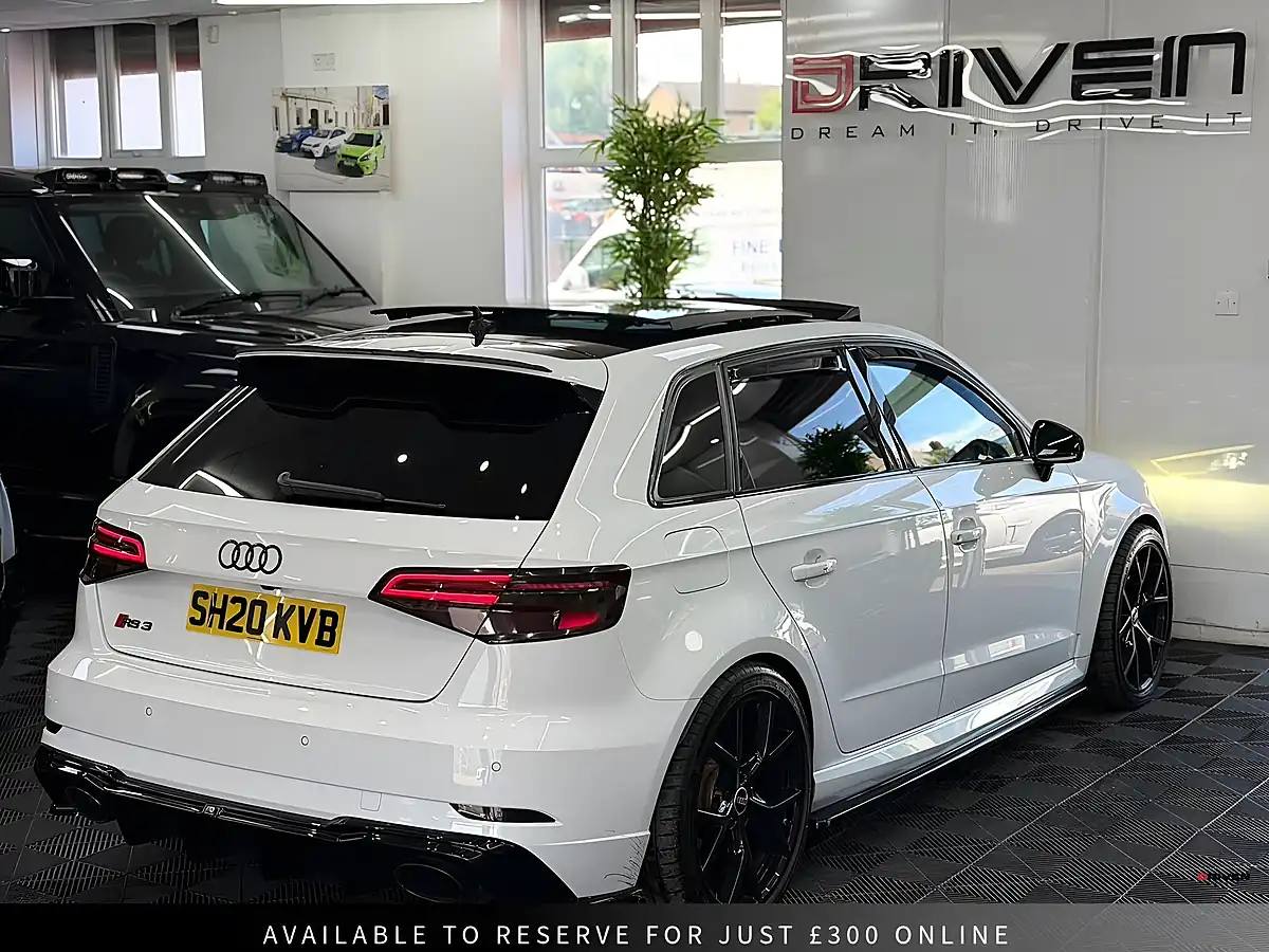 Used 2020 Audi RS3 Sport Edition White - Interior and Exterior details 9