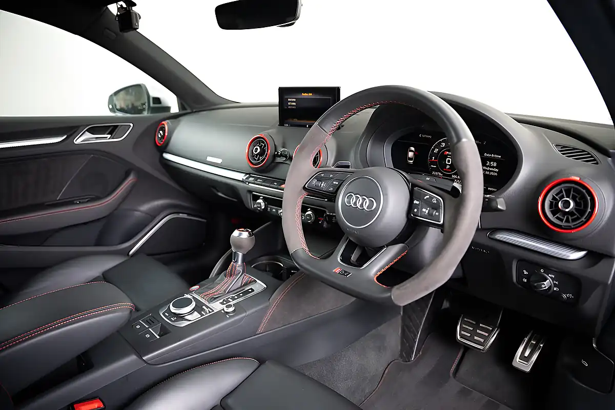 Used 2020 Audi RS3 White - Interior and Exterior details 11