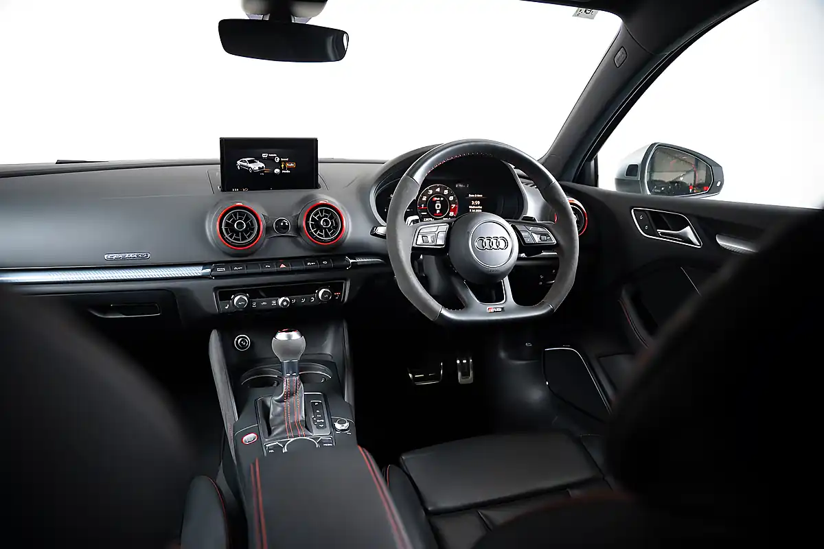Used 2020 Audi RS3 White - Interior and Exterior details 12
