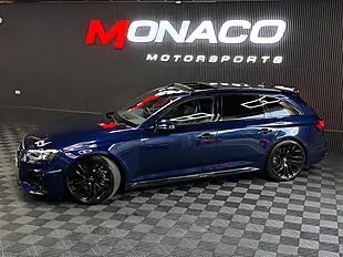 Used 2020 Audi RS4 Avant Blue - Interior and Exterior details 5