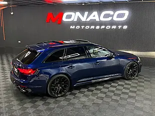 Used 2020 Audi RS4 Avant Blue - Interior and Exterior details 9