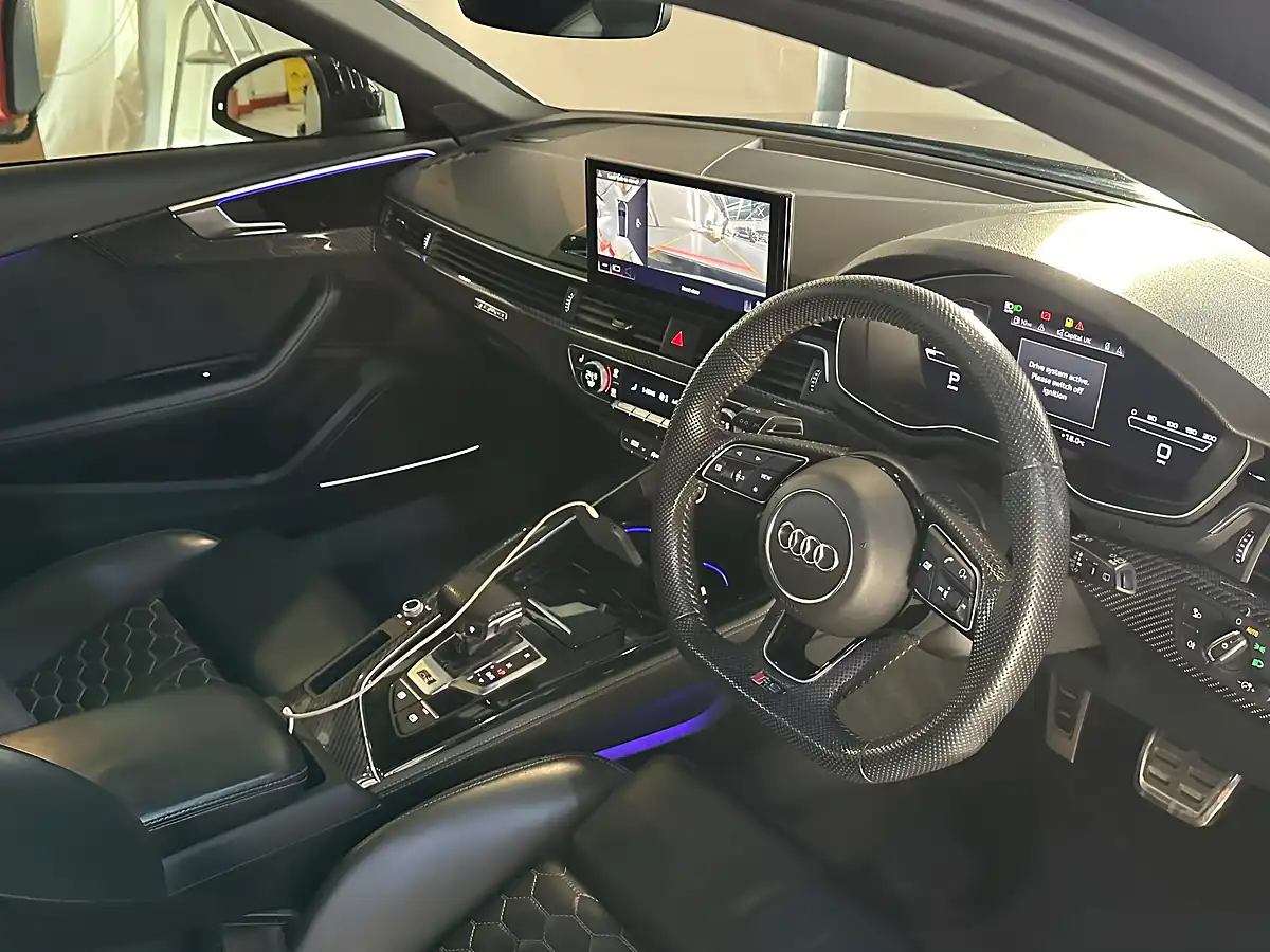 Used 2020 Audi RS4 Avant Carbon Black Black - Interior and Exterior details 12
