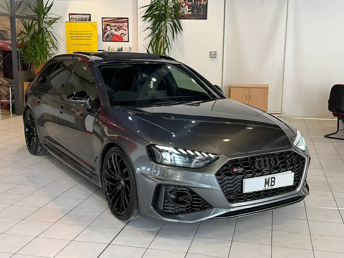 Used 2020 Audi RS4 Avant Carbon Black Grey - Interior and Exterior details 2