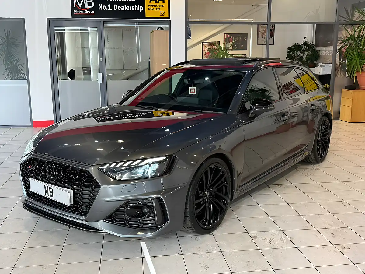 Used 2020 Audi RS4 Avant Carbon Black Grey - Interior and Exterior details 5