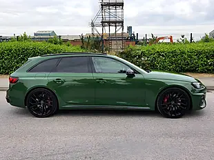 Used 2020 Audi RS4 Avant Carbon Black Sonoma Green - Interior and Exterior details 2