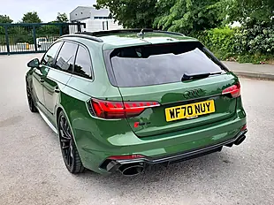 Used 2020 Audi RS4 Avant Carbon Black Sonoma Green - Interior and Exterior details 3