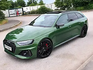 Used 2020 Audi RS4 Avant Carbon Black Sonoma Green - Interior and Exterior details 7
