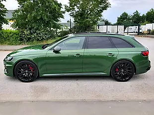 Used 2020 Audi RS4 Avant Carbon Black Sonoma Green - Interior and Exterior details 8