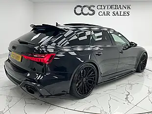 Used 2020 Audi RS6 Avant Carbon Black Black - Interior and Exterior details 3