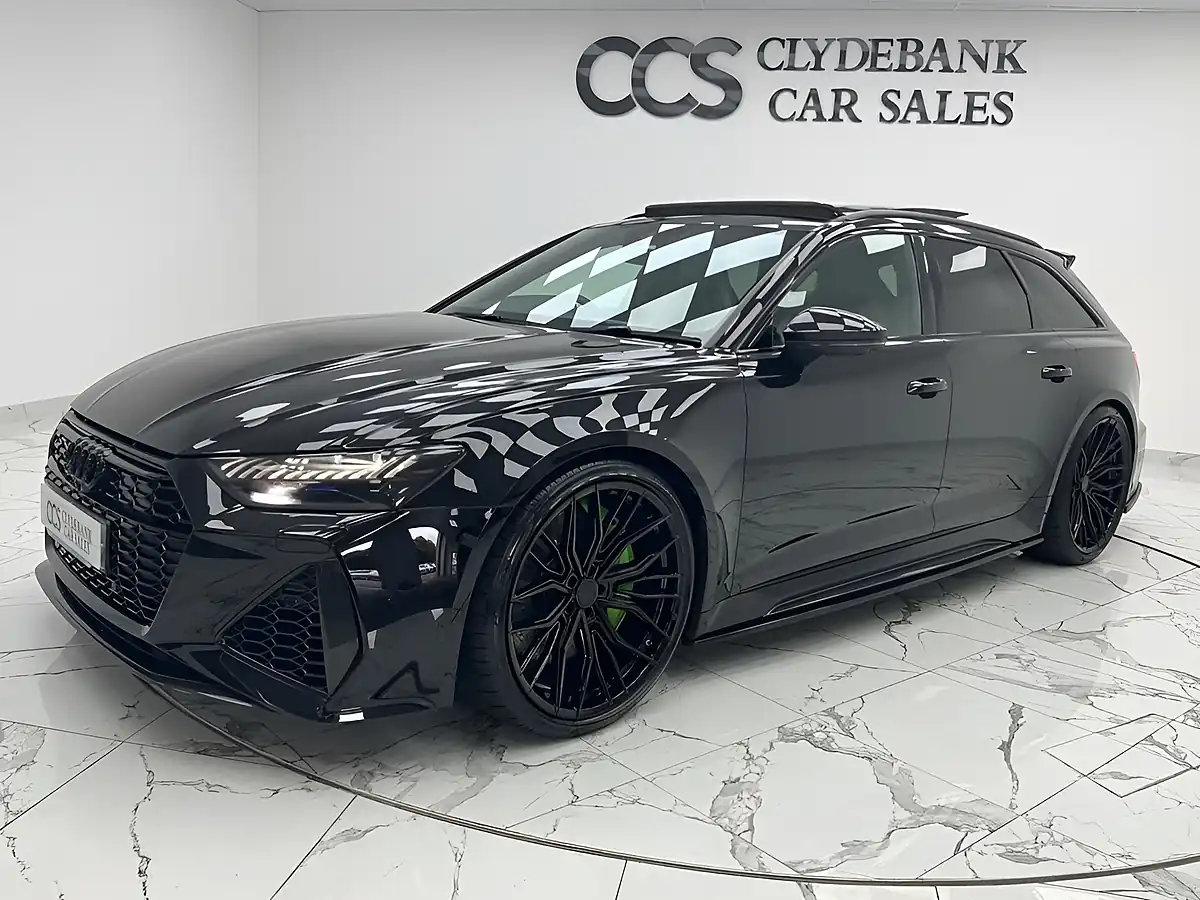 Used 2020 Audi RS6 Avant Carbon Black Black - Interior and Exterior details 7