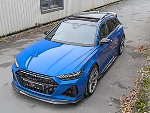 Used 2020 Audi RS6 Avant Carbon Black Blue - Interior and Exterior details 10