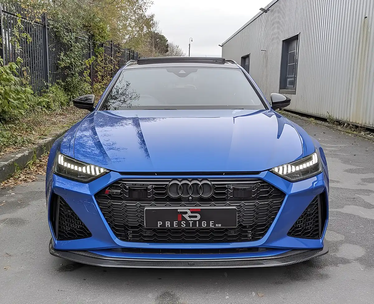 Used 2020 Audi RS6 Avant Carbon Black Blue - Interior and Exterior details 14