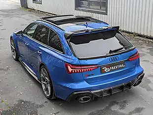 Used 2020 Audi RS6 Avant Carbon Black Blue - Interior and Exterior details 16