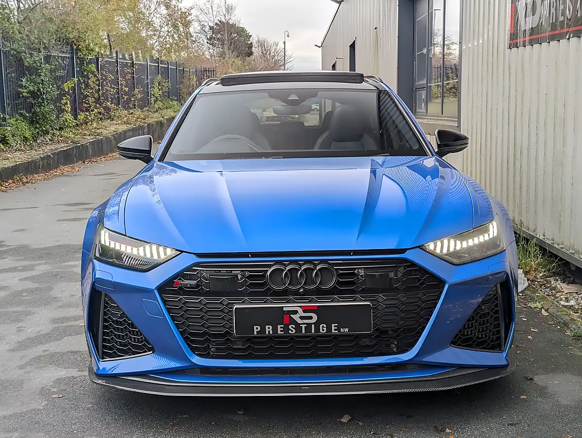 Used 2020 Audi RS6 Avant Carbon Black Blue - Interior and Exterior details 2
