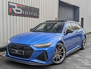 Used 2020 Audi RS6 Avant Carbon Black Blue - Interior and Exterior details 3