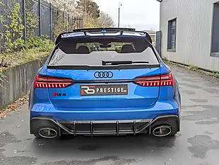 Used 2020 Audi RS6 Avant Carbon Black Blue - Interior and Exterior details 5